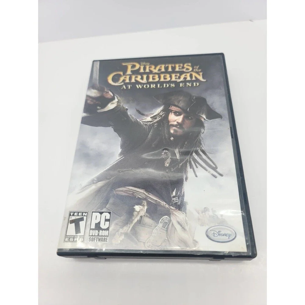 Pirates of the Caribbean at World's End PC CD ROM Game w/Manual